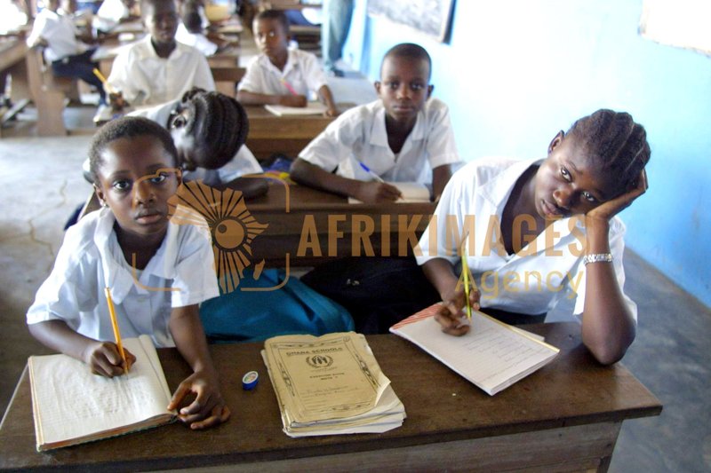 Afrikimages école refugiés-camp buduburam
