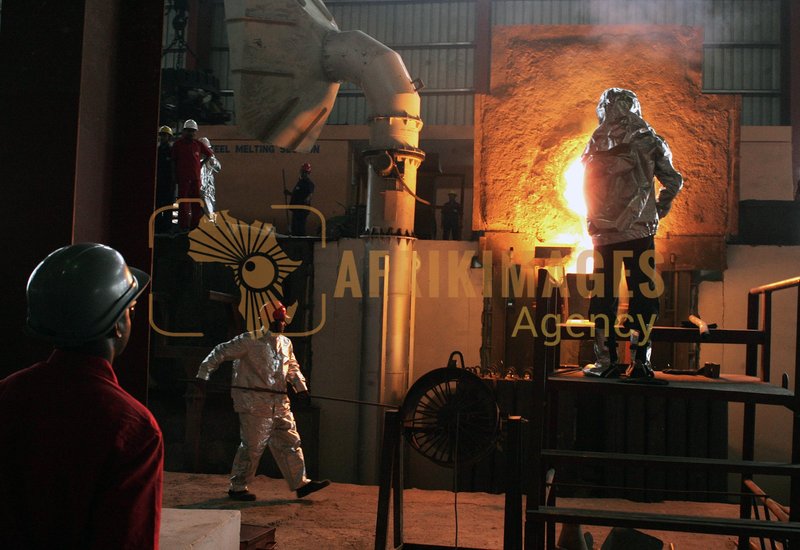 Afrikimages gabon / industrie 