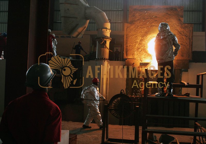 Afrikimages gabon / industrie 