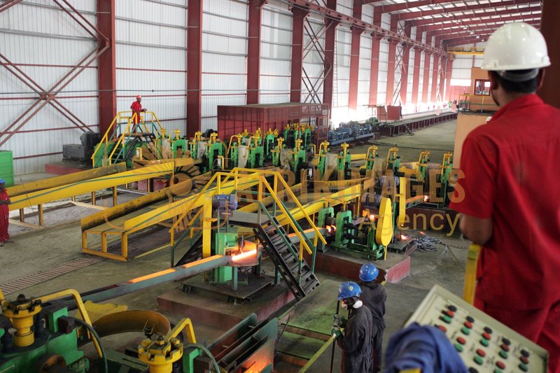 Afrikimages gabon / industrie 