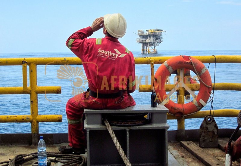 Afrikimages gabon / industrie 