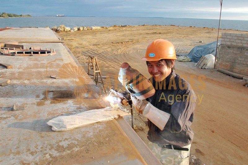 Afrikimages gabon / infrastructures