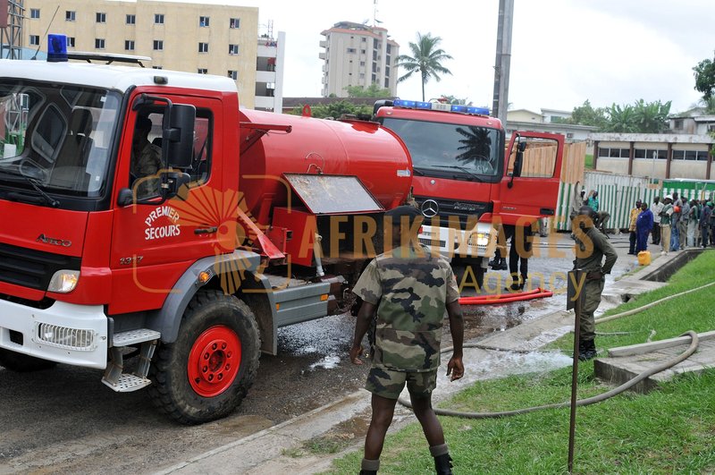 Afrikimages incendies et inondations