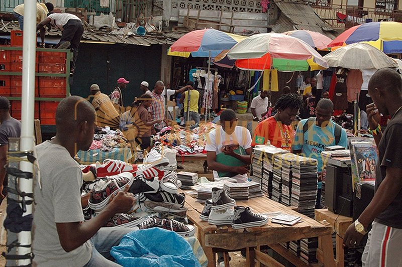 Afrikimages gabon /marchés