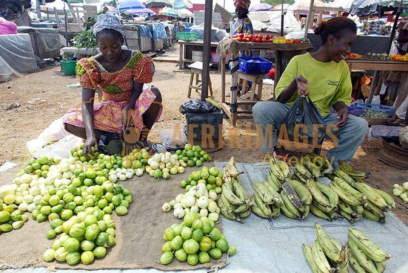 Afrikimages gabon /marchés