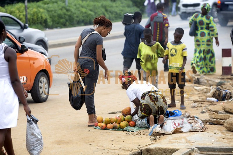 Afrikimages cote d'ivoire /marchés
