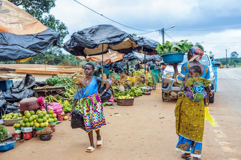 Afrikimages côte d'ivoire /marchés