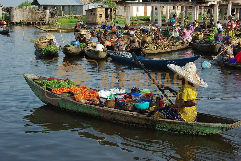 Afrikimages gabon /marchés