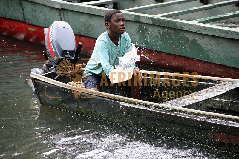 Afrikimages gabon/ pêche