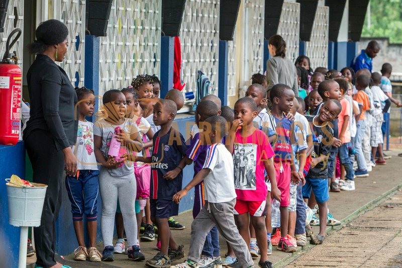 Afrikimages gabon /  école primaire