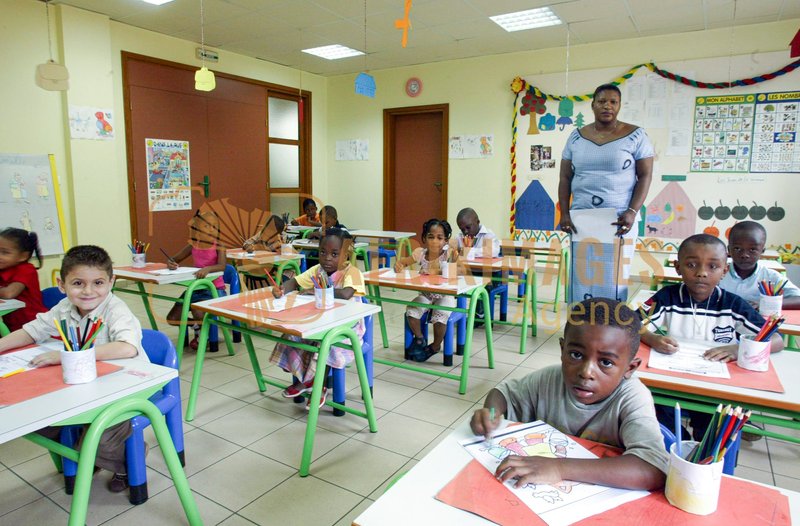 Afrikimages gabon /  préscolaire