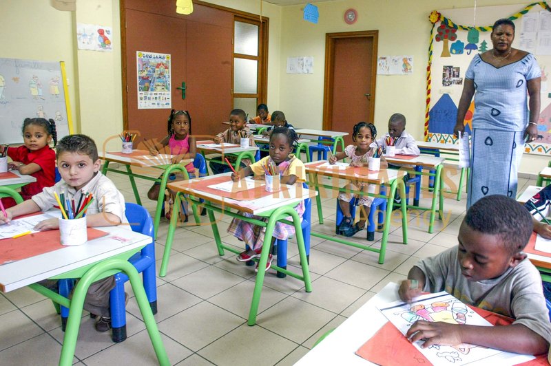 Afrikimages gabon /  préscolaire