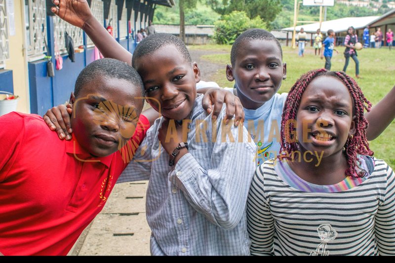 Afrikimages gabon /  écoliers