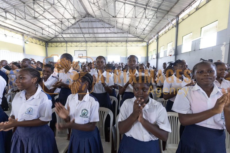 Afrikimages gabon /  lyceens