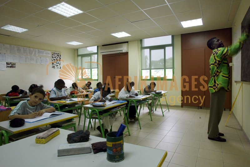 Afrikimages gabon /  lyceens