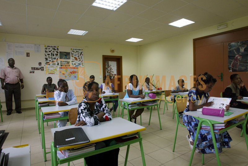Afrikimages gabon /  lyceens