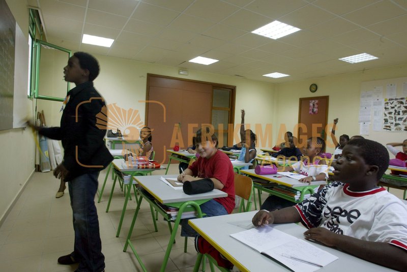 Afrikimages gabon /  lyceens