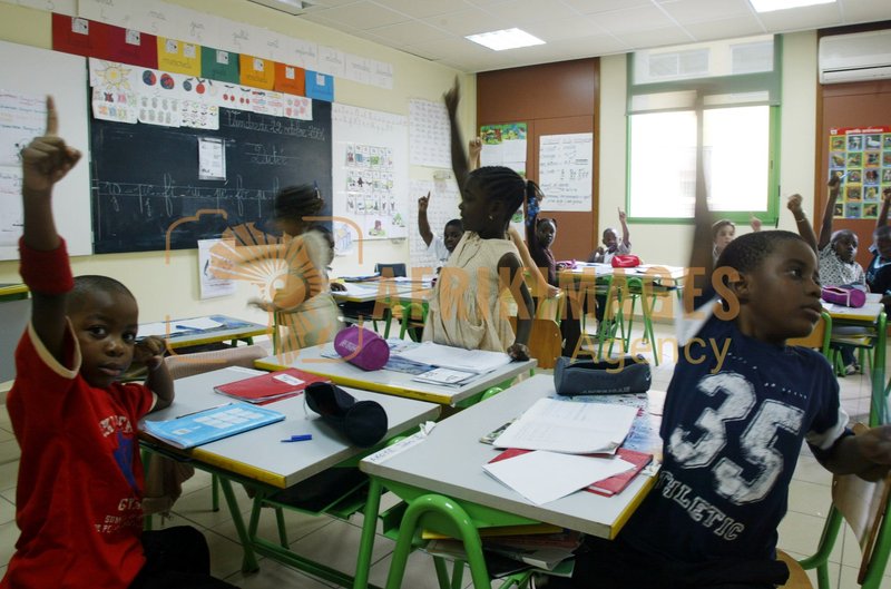 Afrikimages gabon /  lyceens